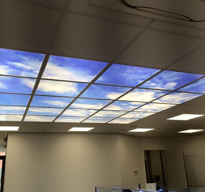Nieuwe led panelen voor tandartsenpraktijk